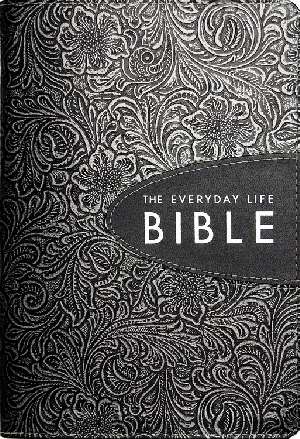 Amplified The Everyday Life Bible B/L Pewter/Graphite - Joyce Meyer